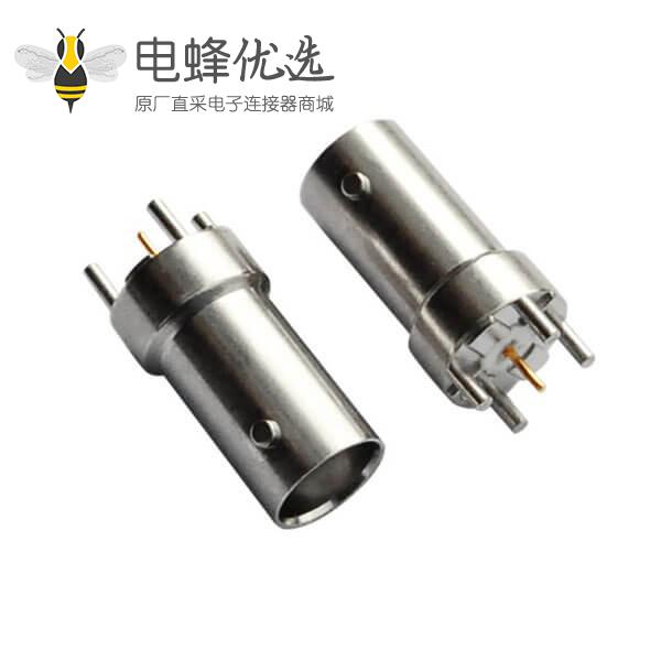 bnc直通母頭 射頻同軸鋅合金 PCB板